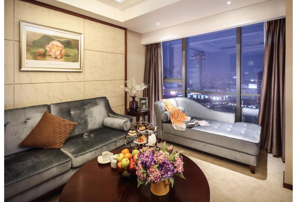 Yousu Hotel & Apartment Tianyi Square Yinyi Global Center Apartment Ningbo Chambre photo