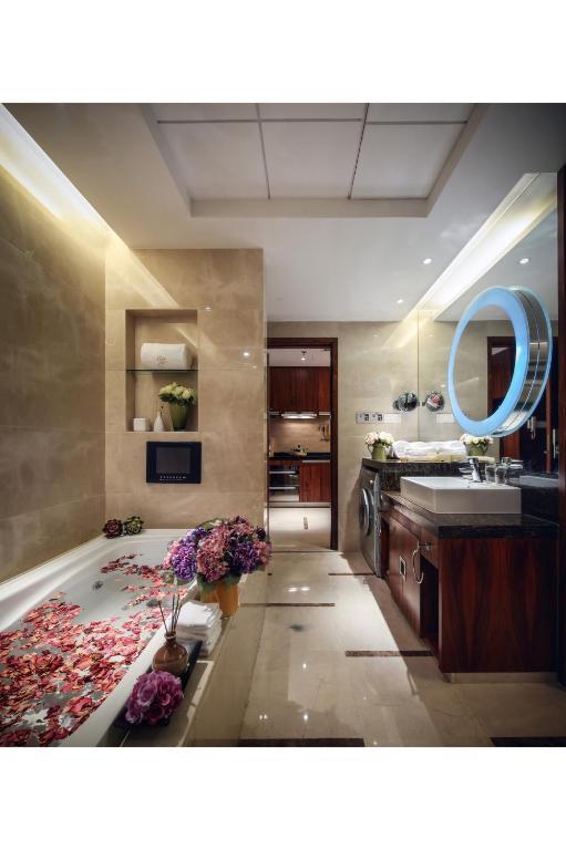 Yousu Hotel & Apartment Tianyi Square Yinyi Global Center Apartment Ningbo Chambre photo