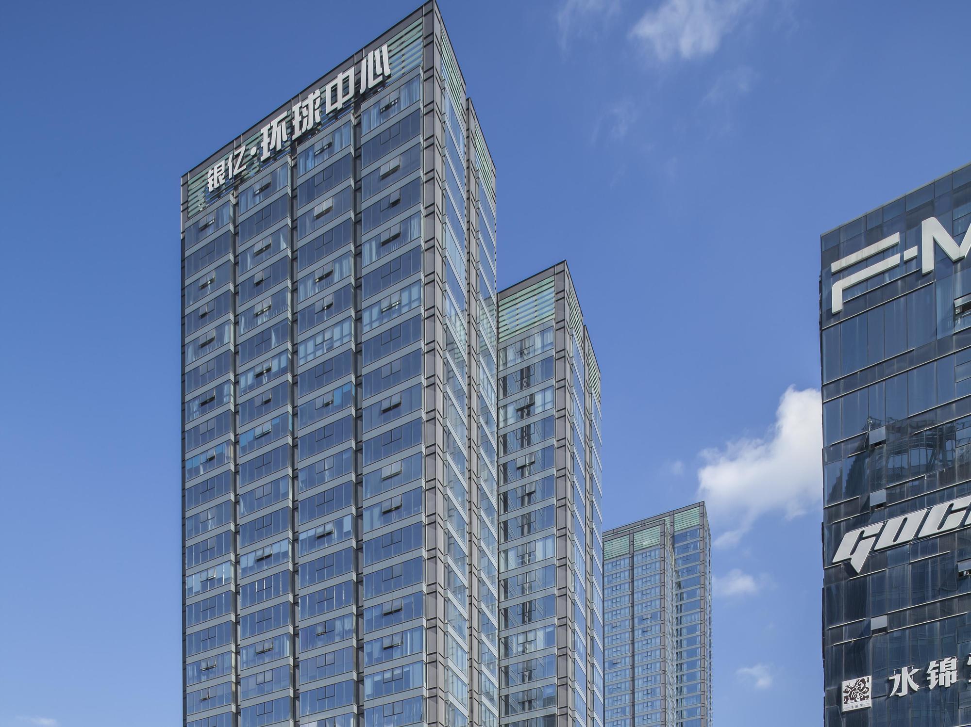 Yousu Hotel & Apartment Tianyi Square Yinyi Global Center Apartment Ningbo Extérieur photo