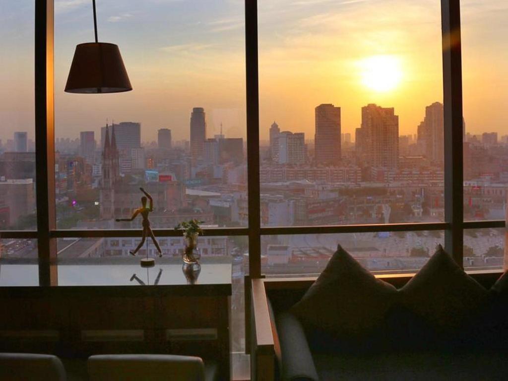 Yousu Hotel & Apartment Tianyi Square Yinyi Global Center Apartment Ningbo Extérieur photo