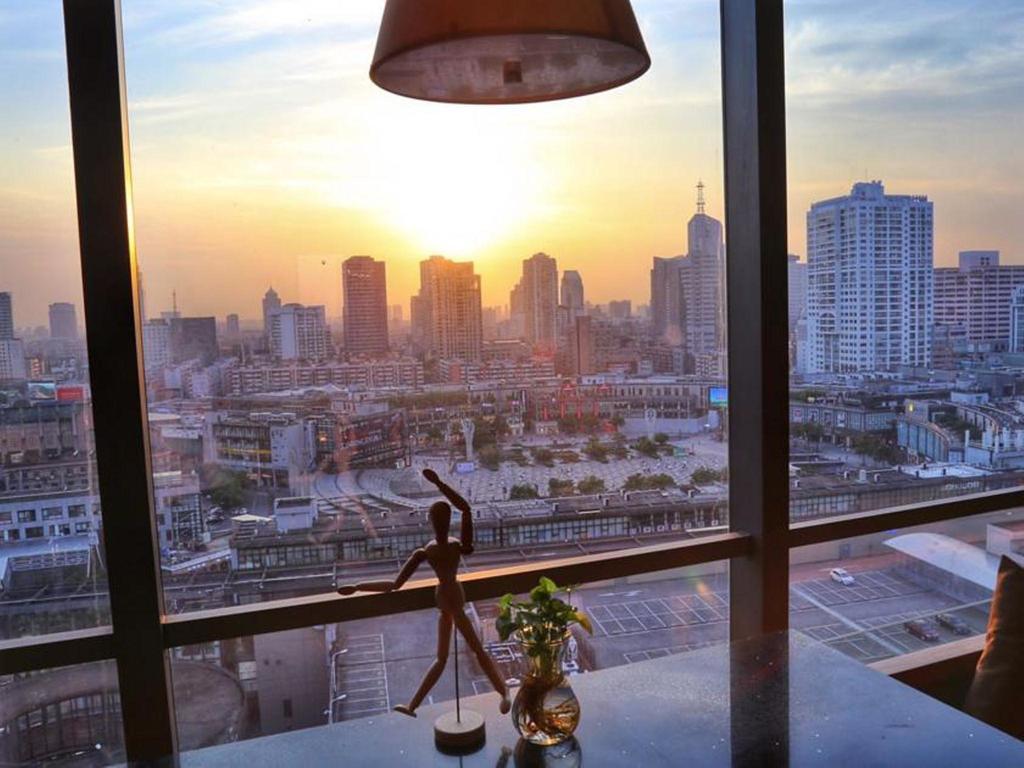 Yousu Hotel & Apartment Tianyi Square Yinyi Global Center Apartment Ningbo Extérieur photo