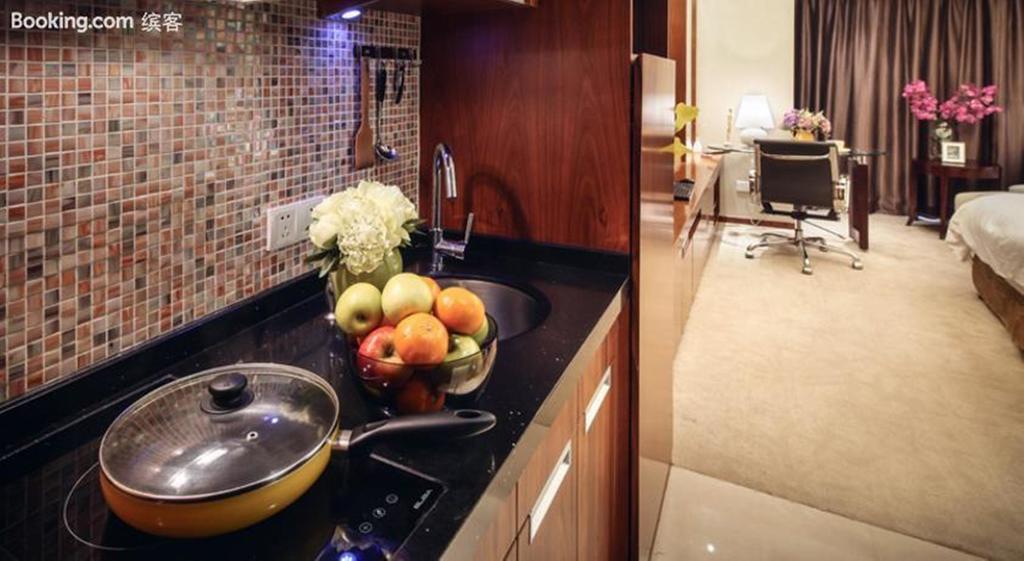 Yousu Hotel & Apartment Tianyi Square Yinyi Global Center Apartment Ningbo Extérieur photo